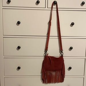 Burgundy bag